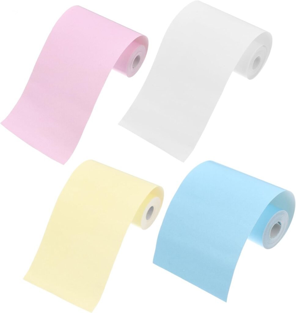CANIGHT 18 Rolls Thermal Paper Mini Room Cameras Mini Photo Printer Mini Sticker Printer Thermal Label Sticker Paper Mini Receipt Paper Camera Printing Paper CANIGHT 18 Rolls Thermal Paper Mini Room Cameras Mini Photo Printer Mini Sticker Printer Thermal Label Sticker Paper Mini Receipt Paper Camera Printing Paper