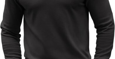 COOFANDY Mens Polo Jumper Long Sleeve Poloshirts Knitted Sweater Basic Sweatshirts Warm Pullover Solid Color