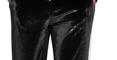 COOFANDY Mens Velour Tracksuit Velvet Sweatsuit Jogging Suits 2 Piece Set Full Zip Jacket Pants