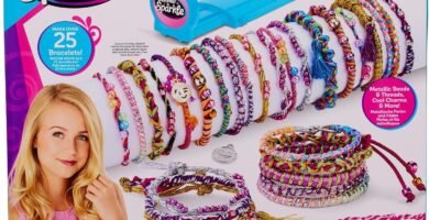 CRA-Z-ART Shimmer N Sparkle Twist N Wear Fashion Maker Bracelet Maker Friendship Bracelet Craft kit for Kids Jewellery Making Sets Birthday Gifts for Girls CRA-Z-ART Shimmer N Sparkle Twist N Wear Fashion Maker Bracelet Maker Friendship Bracelet Craft kit for Kids Jewellery Making Sets Birthday Gifts for Girls