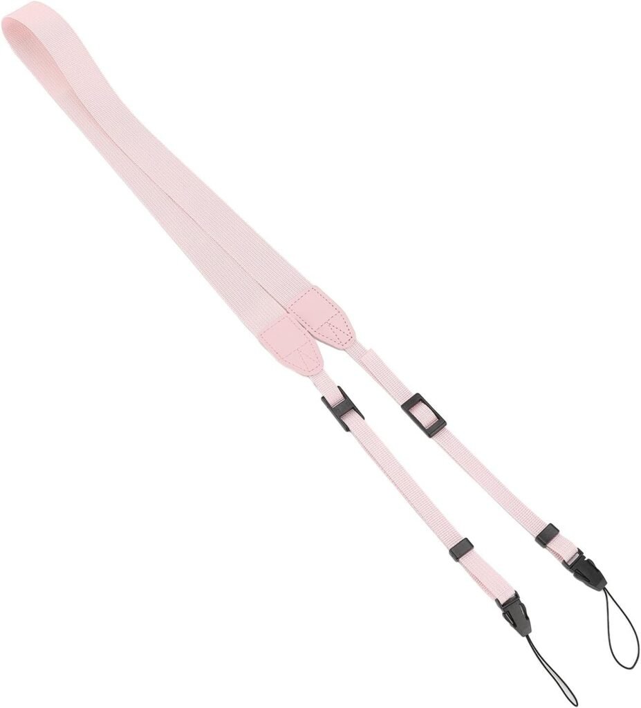 Camera Strap for Mini 12, Adjustable Neck Shoulder Strap for Link 3 Printer, EVO Instant Camera, All DSLR Cameras, Great for Men Women Photographers (Light Pink) Camera Strap for Mini 12, Adjustable Neck Shoulder Strap for Link 3 Printer, EVO Instant Camera, All DSLR Cameras, Great for Men Women Photographers (Light Pink)