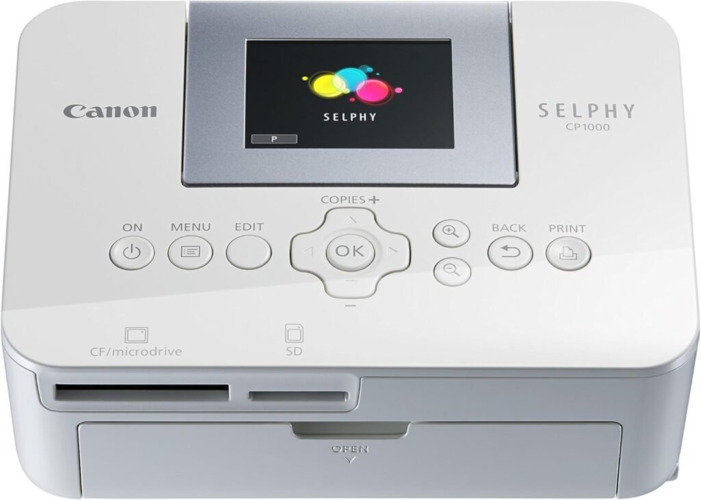 Canon Selphy CP1000 Photo Printer