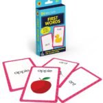 Carson Dellosa First Words Flash Cards for Toddlers 2-4 Years, High Frequency Vocabulary Words and Picture for Preschool and Kindergarten, Sight Word Game for Toddlers Ages 4+ (54 Cards)