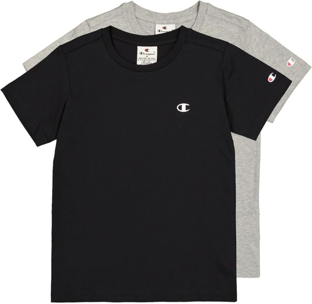 Champion Legacy Basics B – S-S 2-Pack Crewneck T-Shirt Boy’s