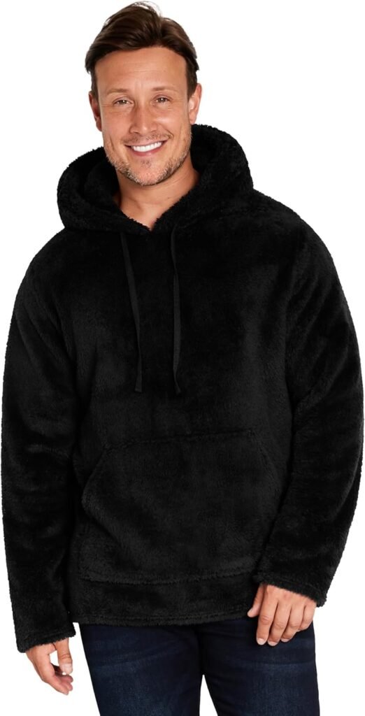 CityComfort Mens Hoodies – Super Soft Fluffy Hoodie Pullover for Men and Teenagers – M-3XL Fleece Lounge Wear – Gifts for Him