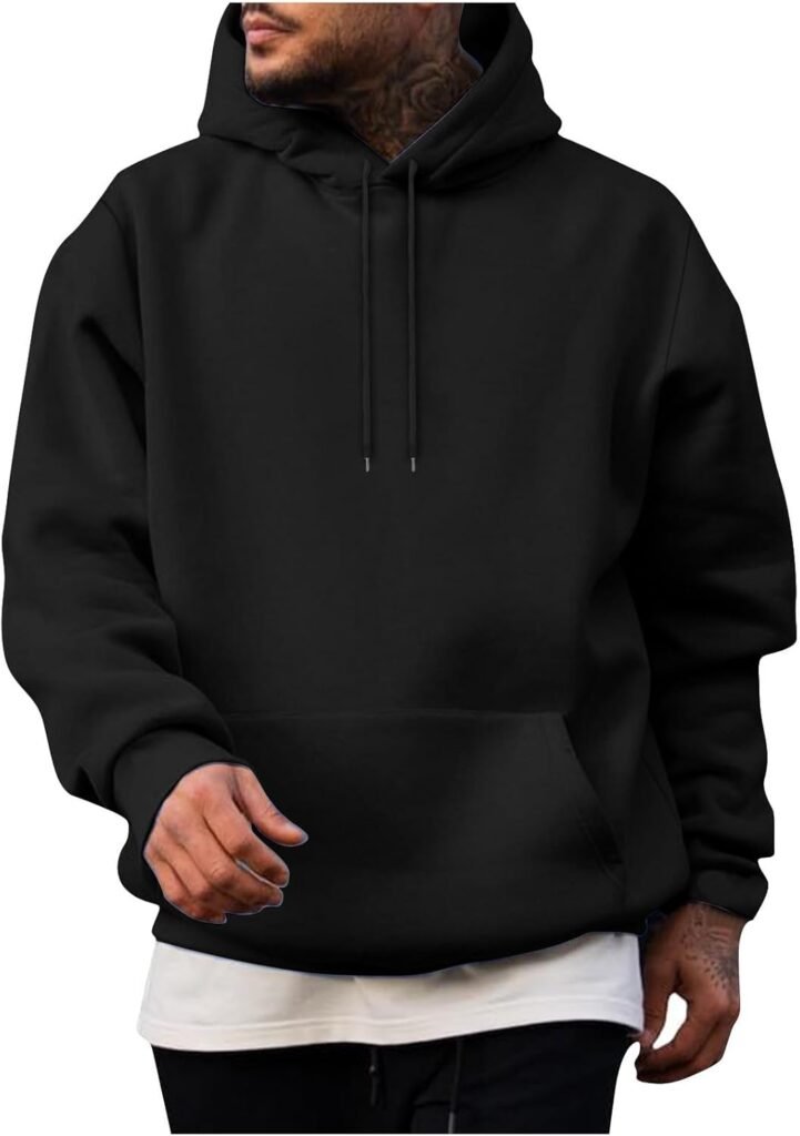 Classic Hoodies for Men UK Sale, Drawstring Hooded Collar Plain Color Mens Hoodies Fleece Sweatshirt with Pocket Ribbed Cuff Long Sleeve Sweatshirts Dating Office Travel Trendy Workout Classic Hoodies for Men UK Sale, Drawstring Hooded Collar Plain Color Mens Hoodies Fleece Sweatshirt with Pocket Ribbed Cuff Long Sleeve Sweatshirts Dating Office Travel Trendy Workout