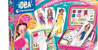 Clementoni- Idea Fashion Designer Studio: Light Board & Tracing for Kids (7+ Years) Clementoni- Idea Fashion Designer Studio: Light Board & Tracing for Kids (7+ Years)