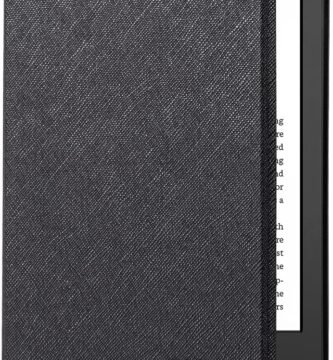 CoBak Case for All New Kindle (6″ 2022 release) 11th Generation, Will Not Fit Kindle Paperwhite, Premium PU Leather Smart Cover with Auto Sleep/Wake for Kindle 2022, Black