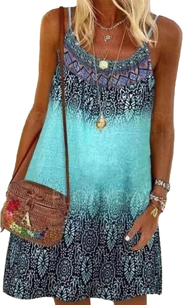 Colisha Summer Dresses for Women Spaghetti Straps Floral Print Short Mini Dress Ladies Strappy Dresses Beach Coverups Colisha Summer Dresses for Women Spaghetti Straps Floral Print Short Mini Dress Ladies Strappy Dresses Beach Coverups