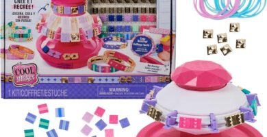 Cool MAKER PopStyle Bracelet Maker, 170 Stylish Beads, 10 Bracelets, Storage, Friendship Bracelet-Making Kit, DIY Arts and Crafts Kids’ Toys for Girls Cool MAKER PopStyle Bracelet Maker, 170 Stylish Beads, 10 Bracelets, Storage, Friendship Bracelet-Making Kit, DIY Arts and Crafts Kids’ Toys for Girls