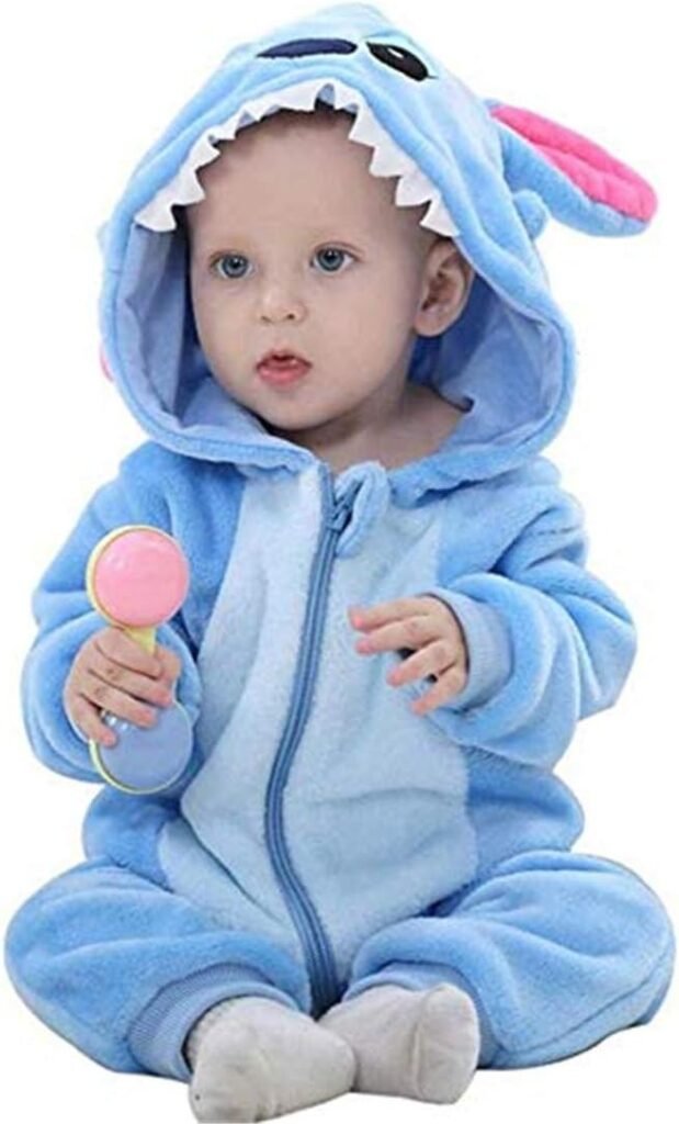 Cuddly Animal Toddlers Romper Unisex Newborn Baby Jumpsuit Hooded Cartoon Pyjamas Sleepsuits Cuddly Animal Toddlers Romper Unisex Newborn Baby Jumpsuit Hooded Cartoon Pyjamas Sleepsuits