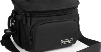 Cwatcun Compact Camera Bag Single Shoulder Crossbody Bag Camera Case Compatible for Canon Nikon Sony SLR DSLR Mirrorless Cameras and Lenses Water Resistant Camera Bag(Small,Black ) Cwatcun Compact Camera Bag Single Shoulder Crossbody Bag Camera Case Compatible for Canon Nikon Sony SLR DSLR Mirrorless Cameras and Lenses Water Resistant Camera Bag(Small,Black )
