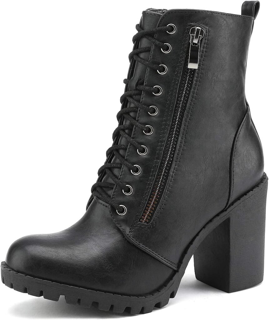 DREAM PAIRS Women’s Silverado Mid-Rise Boot DREAM PAIRS Women’s Silverado Mid-Rise Boot
