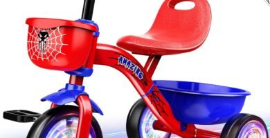 Dancial Spider Toddler Tricycles 1-5 Year Old, Boys balance bike with pedals, Baby Trike Birthday Gift Present with Adjustable Seat & Colorful Lighting Wheels, Toddler Bike for Boys Girls Age 2 3 4 Dancial Spider Toddler Tricycles 1-5 Year Old, Boys balance bike with pedals, Baby Trike Birthday Gift Present with Adjustable Seat & Colorful Lighting Wheels, Toddler Bike for Boys Girls Age 2 3 4