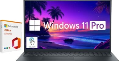 Dell ‎Inspiron Touchscreen Laptop, ‎15.6″ Portable Business & Student Laptop Computer, Windows 11 Pro Laptop 16GB RAM 1TB SSD, Intel Core i5-1155G7 Processor, Microsoft Office Lifetime License, Black
