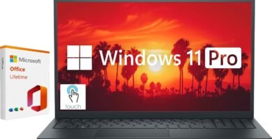Dell ‎Inspiron ‎15.6″ Touchscreen Laptop Computer, Windows 11 Pro Laptop 32GB RAM 1TB SSD, Intel Core i5-1155G7 Processor, FHD ‎1920 x 1080 LED Display, Microsoft Office Lifetime License, Carbon Black
