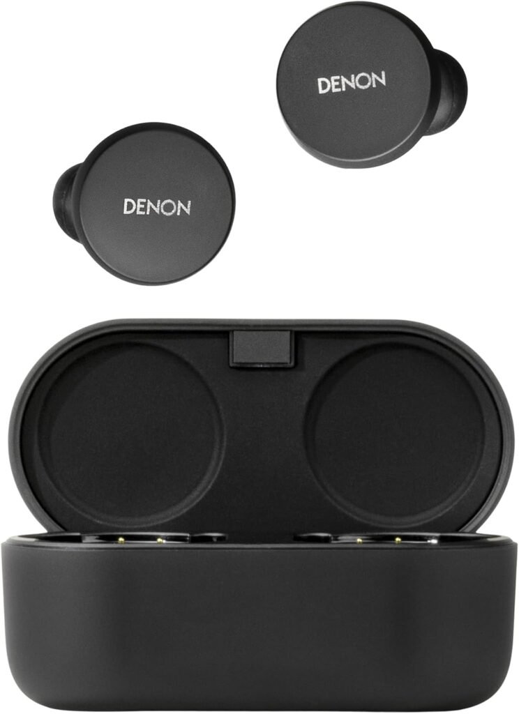 Denon PerL True Wireless Earbuds, Personalised Sound Profile, Noise Cancelling Earbuds, Water Resistant Earphones, with Built in Microphones and Long Battery Life