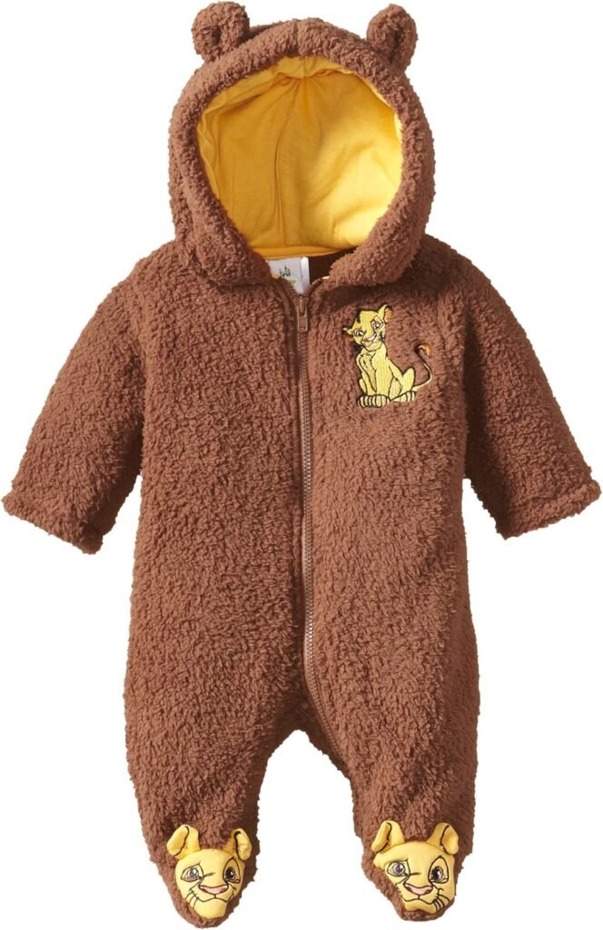 Disney Baby Baby-Boys Newborn 2 Piece Lion King Fleece Footie Disney Baby Baby-Boys Newborn 2 Piece Lion King Fleece Footie