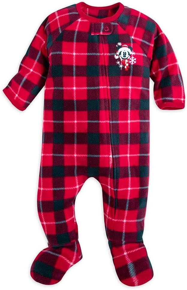 Disney Mickey Mouse Holiday Blanket Sleeper for Baby, Size