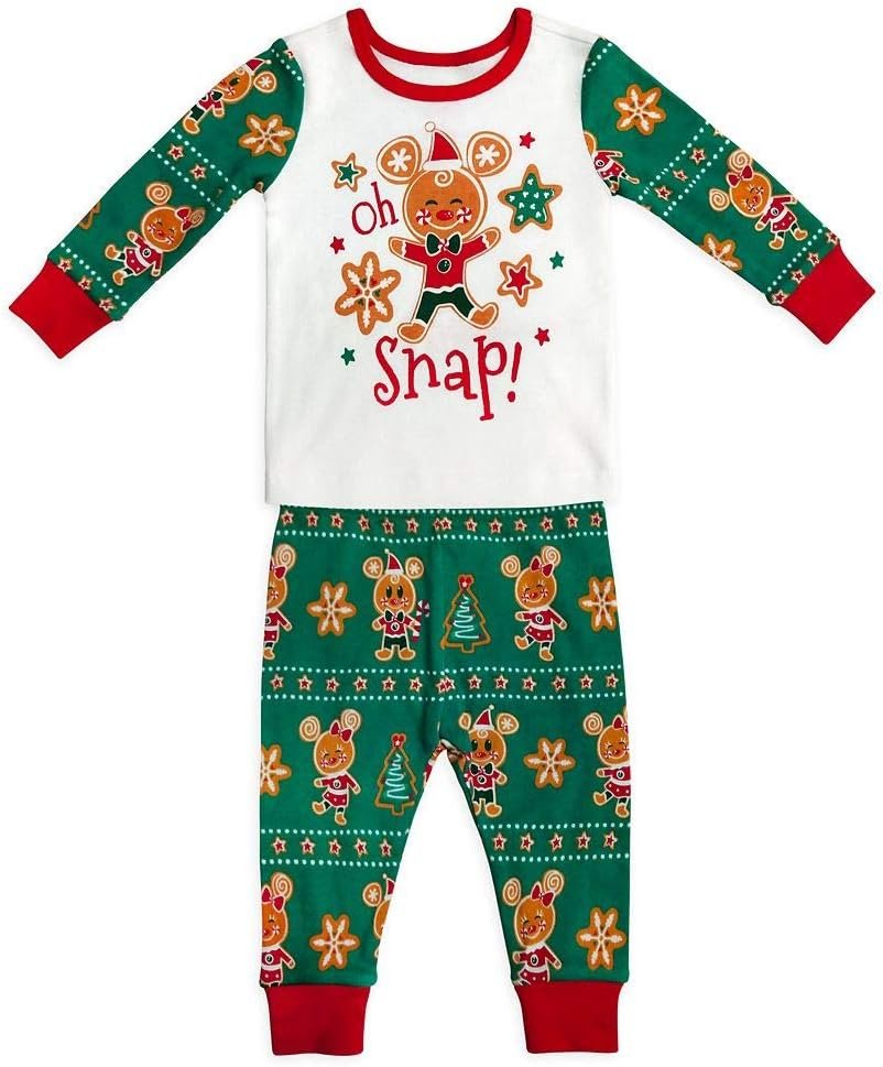 Disney Mickey and Minnie Mouse Holiday PJ PALS for Baby