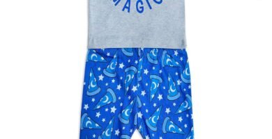 Disney Sorcerer Mickey Mouse PJ PALS for Baby – Fantasia, Size 18-24 Months