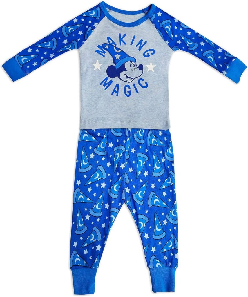 Disney Sorcerer Mickey Mouse PJ PALS for Baby – Fantasia, Size 18-24 Months