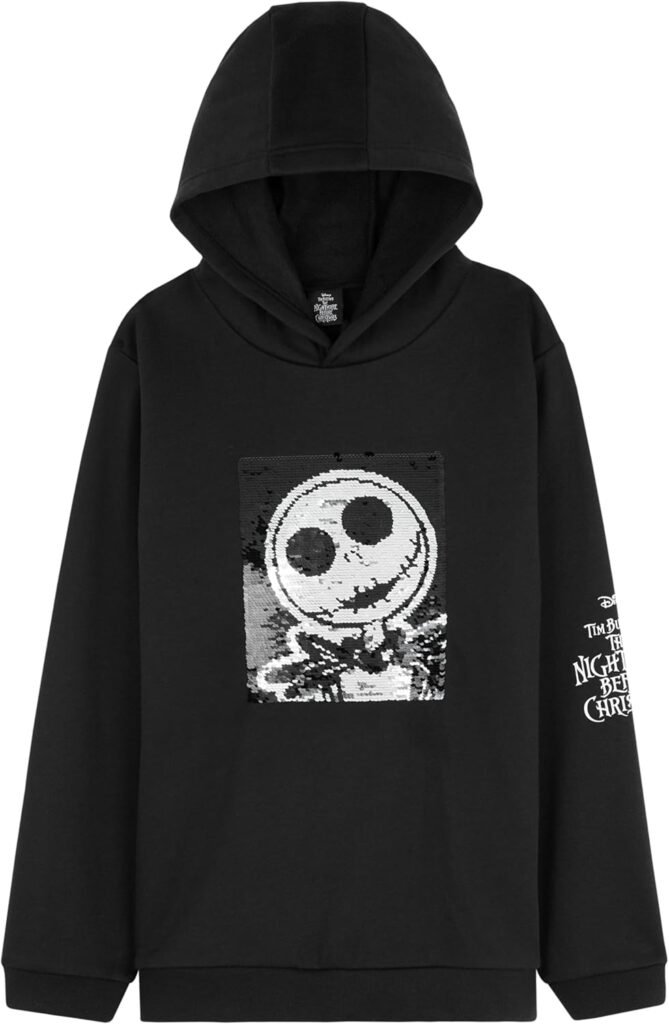 Disney Stitch Hoodie for Girls Teens Reversible Sequin Design Soft Hooded Sweatshirt Kids Boys Fashion Jumper Pullover Stitch Gifts Disney Stitch Hoodie for Girls Teens Reversible Sequin Design Soft Hooded Sweatshirt Kids Boys Fashion Jumper Pullover Stitch Gifts