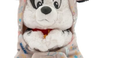 Disney Store Official Babies Collection: Patch Plush in Swaddle with Detailed Plush Features – Official Soft Toy – Stuffed Animals for Babies – Perfect for Fans & Kids
