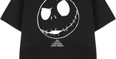 Disney The Nightmare Before Christmas Kids Graphic Tee | Short Sleeve T-Shirt for Children Options| Tim Burton Movie Merchandise | Halloween Apparel Gift Disney The Nightmare Before Christmas Kids Graphic Tee | Short Sleeve T-Shirt for Children Options| Tim Burton Movie Merchandise | Halloween Apparel Gift