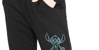 Disney Tracksuit Womens Full Set, Stitch Crop Top Loungewear Set Disney Tracksuit Womens Full Set, Stitch Crop Top Loungewear Set