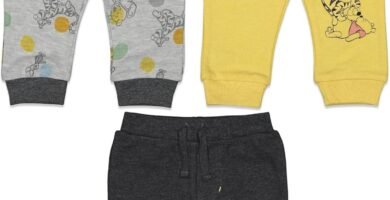 Disney Winnie-The-Pooh Baby Boys Drawstring 3 Pack Pants