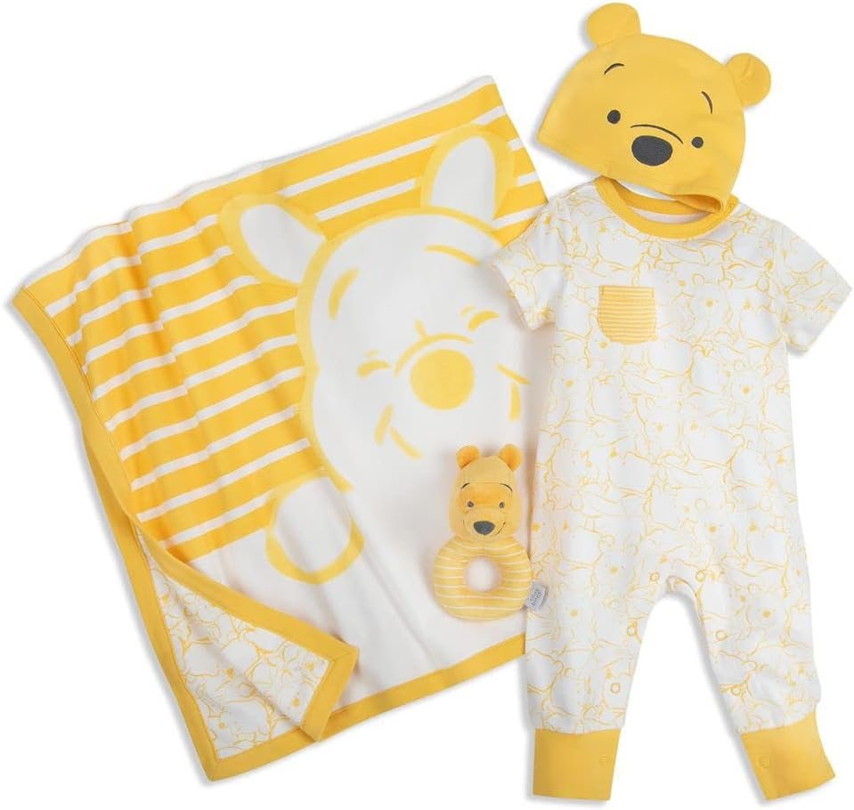 Disney Winnie The Pooh Gift Set for Baby, Size 0-3 Months