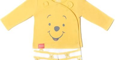 Disney Winnie the Pooh Tigger Baby Jacket Pants and Hat 3 Piece Outfit Set Newborn to Infant
