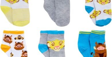 Disney boys Mickey Mouse Assorted Color Design 12 Pair Socks Set