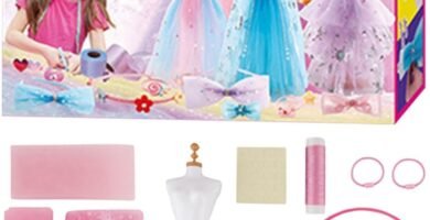 Dress Making Kit for Girls – Funny Dress Making Kit | Children Fashion Designer Kit, Colorful Dress Making Set for Hands-On Ability Dress Making Kit for Girls – Funny Dress Making Kit | Children Fashion Designer Kit, Colorful Dress Making Set for Hands-On Ability