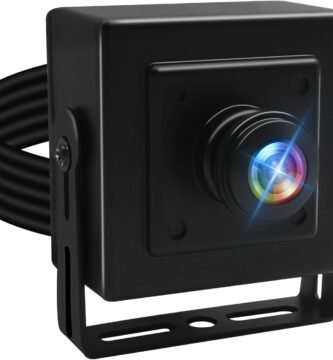 ELP Webcam 5 MP HD Aptina PC Camera,Web Cam with 180 Degree Fisheye Lens for Industrial 3D Printer,Web Conference Camera Compatible with Windows Android Linux