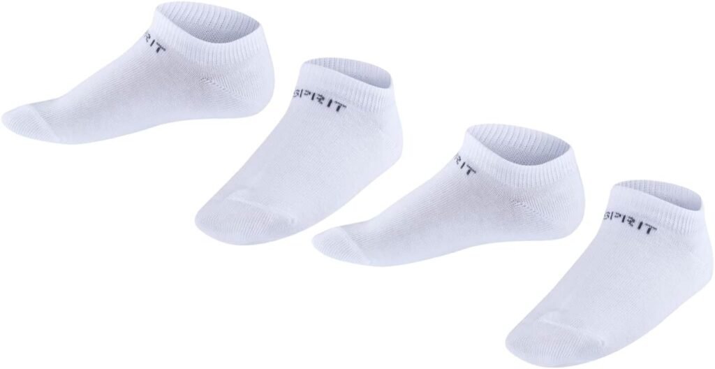 ESPRIT Unisex Kid’s Trainer Socks (pack of 2)