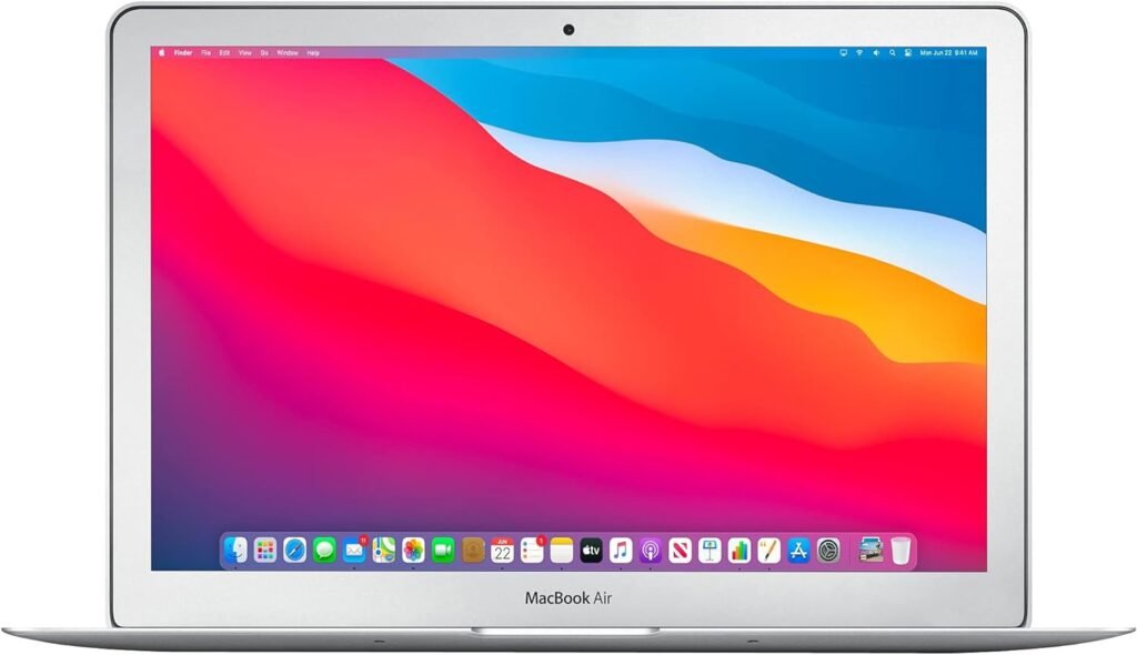 Early 2015 Apple MacBook Air with 1.6GHz Intel Core i5 (13 inch, 8GB RAM, 128GB SSD) Silver (Renewed)