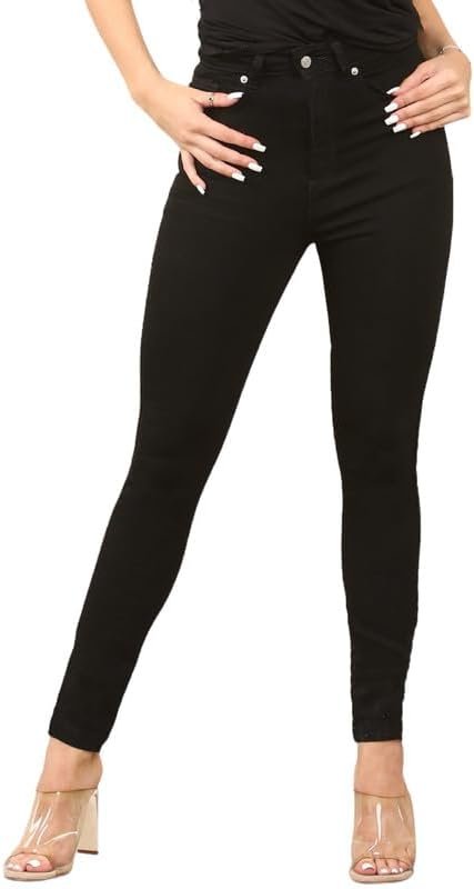 Ex High Street Brand Shaping Jeans for Women UK, High Waisted Jeans Womens Blue Ladies Jeans Mid Rise Stretchy Denim Ex High Street Brand Shaping Jeans for Women UK, High Waisted Jeans Womens Blue Ladies Jeans Mid Rise Stretchy Denim