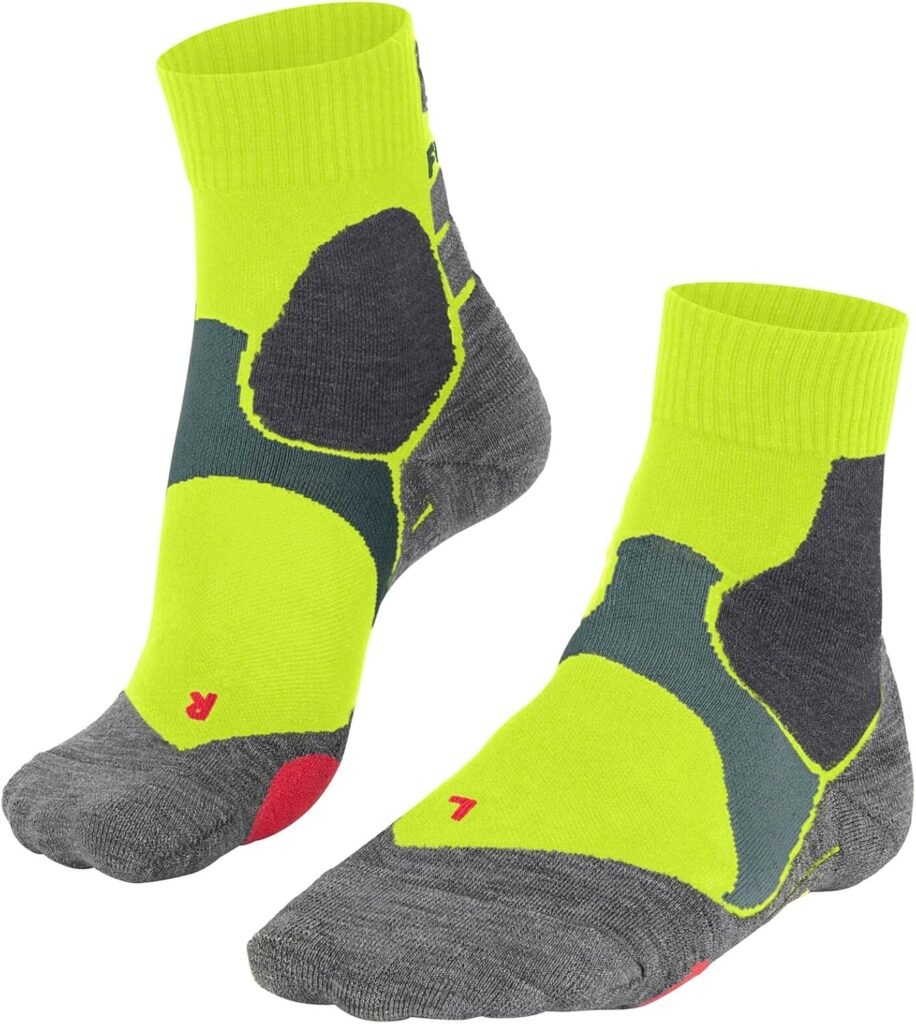 FALKE Unisex BC3 Comfort Cycling Socks Ultra-Thick Cushioning Extra Padding In Pedal Area Maximum Protection Ideal For Mountain Biking Quick-Drying Breathable Cotton Functional Yarn 1 Pair