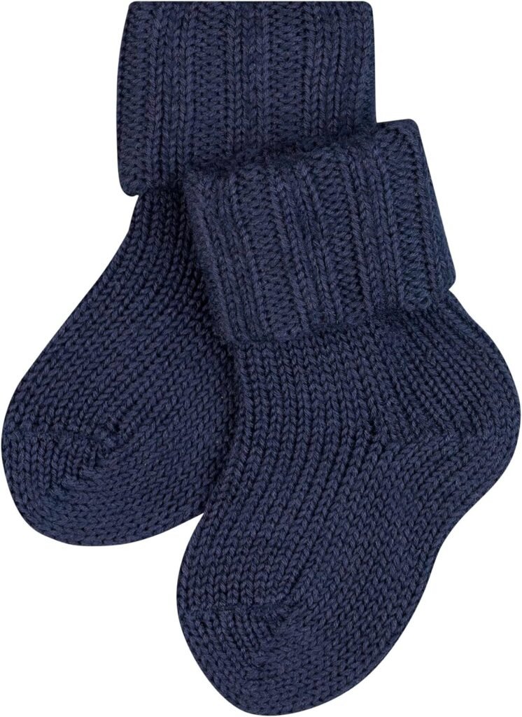 FALKE Unisex Baby Flausch Socks Breathable Climate-Regulating Odour-Neutralising Wool Thick Warm Ribbed Extra-Soft On Skin Turn-Over Cuffs Plain 1 Pair FALKE Unisex Baby Flausch Socks Breathable Climate-Regulating Odour-Neutralising Wool Thick Warm Ribbed Extra-Soft On Skin Turn-Over Cuffs Plain 1 Pair