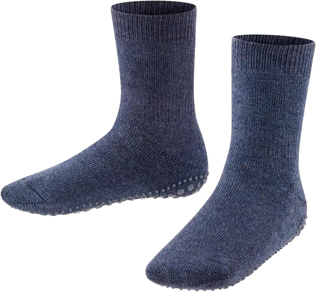 FALKE Unisex Kids Catspads Slipper Socks Anti-Slip Printed Nubs On Sole Improved Grip Thick Warm Full Innner Plush Flat Seam In Toe Area Breathable Sustainable Cotton Wool 1 Pair FALKE Unisex Kids Catspads Slipper Socks Anti-Slip Printed Nubs On Sole Improved Grip Thick Warm Full Innner Plush Flat Seam In Toe Area Breathable Sustainable Cotton Wool 1 Pair