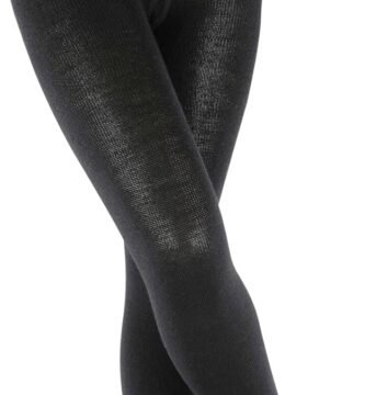 FALKE Unisex Kids Comfort Wool Tights Breathable Climate-Regulating Odour-Neutralising Thick Warm Hard-Wearing Inner Layer Soft On Skin For Everyday Life And School 1 Pair