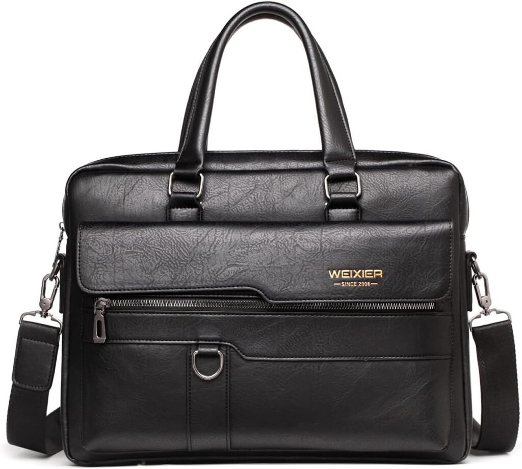 FANDARE Men Briefcase Laptop Messenger Bag PU Leather Handbag Laptop Tote Bag fit 12.9 inch Laptop Shoulder Bag for Work Professional Satchel Business Office College Travel Bag Crossbody Bag Black FANDARE Men Briefcase Laptop Messenger Bag PU Leather Handbag Laptop Tote Bag fit 12.9 inch Laptop Shoulder Bag for Work Professional Satchel Business Office College Travel Bag Crossbody Bag Black