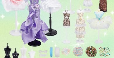 FREEBLOSS 600+Pcs Fashion Design Kits Sewing Kit for Kid with 4 Mannequins Sewing Craft Kit Arts and Crafts Sewing Kit for Adults Dress Designer Kit for All Ages FREEBLOSS 600+Pcs Fashion Design Kits Sewing Kit for Kid with 4 Mannequins Sewing Craft Kit Arts and Crafts Sewing Kit for Adults Dress Designer Kit for All Ages