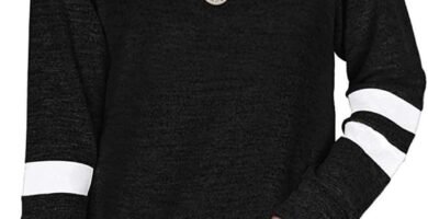 Famulily Women Comfy Striped Colour Block Soft Long Sleeve Tunics Tops Casual Sweatshirts S-XXL Famulily Women Comfy Striped Colour Block Soft Long Sleeve Tunics Tops Casual Sweatshirts S-XXL