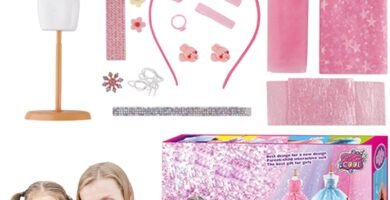 Fashion Designer Kit for Girls – Funny Dress Design Craft Kit | Designer Dress Girls Arts Crafts Kits Ages 8, 9, 10, 11, 12 Age | Children Fashion Designer Kit, Colorful Dress Making Set for Hands Fashion Designer Kit for Girls – Funny Dress Design Craft Kit | Designer Dress Girls Arts Crafts Kits Ages 8, 9, 10, 11, 12 Age | Children Fashion Designer Kit, Colorful Dress Making Set for Hands