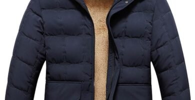 Faux Fur Fleece Lined Wool for Man Long Sleeve Thermal Fuzzy Hooded Puffer Jackets Hoods Outfit Mens 2024