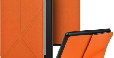 Foldable Stand Case for 7-Inch Kindle Paperwhite 12th Gen 2024 and Kindle Colorsoft Signature Edition with Auto Wake/Sleep and Multi-View Features