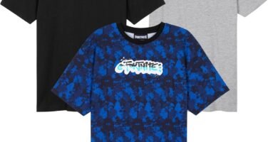 Fortnite Boys Teenagers Crew Neck T-Shirts Set, Soft Breathable Material Pack of 3 – Gamer Gifts Fortnite Boys Teenagers Crew Neck T-Shirts Set, Soft Breathable Material Pack of 3 – Gamer Gifts